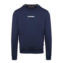 Блуза Aquascutum Mens Round Neck Crew Sweatshirt - Navy блуза,мъжки,ежедневни,облекла,мъжки,горнища,с,качулка,aquascutum,men,s,round,neck,crew,sweatshirt,navy