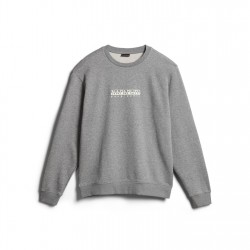 блуза,зимни,аксесоари,napapijri,box,logo,crew,sweatshirt,grey