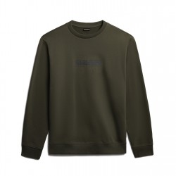 блуза,napapijri,box,logo,crew,sweatshirt,green,ge4