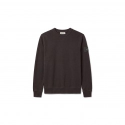 Блуза Calvin Klein Jeans Mens Sleeve Badge Cotton Crew-Neck Sweatshirt - Black 8MN блуза,мъжки,горнища,с,качулка,мъжки,ежедневни,облекла,calvin,klein,jeans,men,s,sleeve,badge,cotton,crew,neck,sweatshirt,black,8mn