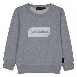 детска,блуза,детски,облекла,napapijri,unisex,kids,logo,crew,sweatshirt,grey,160