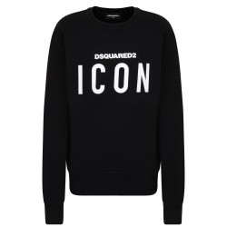 Блуза DSQUARED2 Boy's Icon Basic Logo Sweatshirt - Black DQ900 блуза,детски,3/4,панталони,dsquared2,boy's,icon,basic,logo,sweatshirt,black,dq900