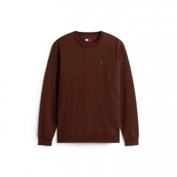 Блуза Tommy Jeans Neck Sweatshirt - Rich Brown блуза,мъжки,ежедневни,облекла,мъжки,горнища,с,качулка,tommy,jeans,neck,sweatshirt,rich,brown