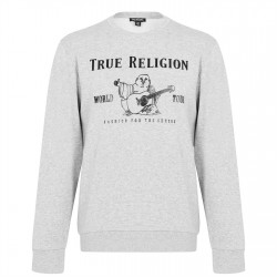 блуза,мъжки,ежедневни,облекла,мъжки,горнища,с,качулка,true,religion,buddha,sweatshirt,grey