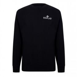 replay,small,logo,crewneck,sweater,black,098