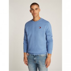 мъжки,ежедневни,облекла,мъжки,горнища,с,качулка,tommy,jeans,tommy,jeans,tjm,reg,badge,crew,ext,colorado,blue