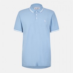 блуза,с,яка,облекла,на,разпродажба,мъжки,тениски,original,penguin,contrast,tipped,sleeve,polo,shirt,faded,denim