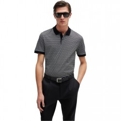 блуза,с,яка,облекла,на,разпродажба,мъжки,тениски,boss,parlay,short,sleeve,polo,shirt,black,001