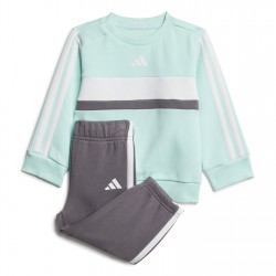 детски,анцуг,разпродажба,adidas,бебешки,облекла,детски,3/4,панталони,детски,екипи,adidas,tiberio,3,stripes,colorblock,fleece,track,suit,infants,mint,white