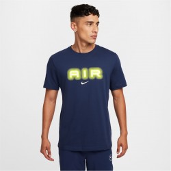 разпродажба,nike,мъжки,тениски,nike,nsw,sw,air,graphic,tee,navy,volt