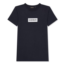 Юношеска тениска Napapijri Chamois T-Shirt Juniors - Black 041 юношеска,тениска,napapijri,chamois,t,shirt,juniors,black,041