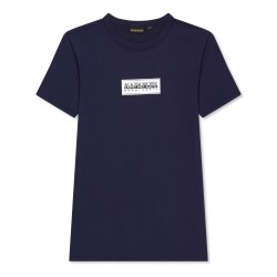 Юношеска тениска Napapijri Chamois T-Shirt Juniors - Blu Marine 176 юношеска,тениска,napapijri,chamois,t,shirt,juniors,blu,marine,176