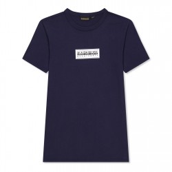 Юношеска тениска Napapijri Napa Chamois T-Shirt Juniors - Blu Marine 176 юношеска,тениска,детски,3/4,панталони,napapijri,napa,chamois,t,shirt,juniors,blu,marine,176