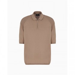 блуза,с,яка,облекла,на,разпродажба,мъжки,тениски,emporio,armani,men's,short,sleeve,polo,shirt,roasted,cashew