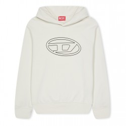 юношески,суичър,детски,облекла,diesel,logo,hoodie,juniors,cream,k129