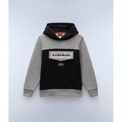 юношески,суичър,детски,облекла,napapijri,napa,burgee,hoodie,juniors,grey,mh5