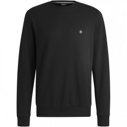 блуза,облекла,на,разпродажба,мъжки,ежедневни,облекла,мъжки,горнища,с,качулка,boss,logo,patch,crewneck,sweater,black,001