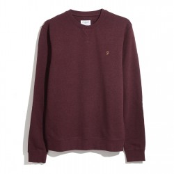 блуза,облекла,на,разпродажба,мъжки,блузи,farah,tim,crew,sweatshirt,farah,red