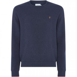 блуза,мъжки,ежедневни,облекла,мъжки,горнища,с,качулка,farah,vintage,tim,crew,sweatshirt,navy