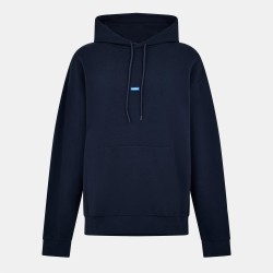 суичър,мъжки,горнища,с,качулка,hugo,logo,label,hoodie,navy,405
