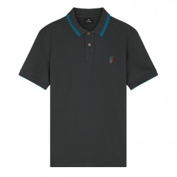Блуза с яка PS Paul Smith Stripe Tipping Polo Shirt - Green 38D блуза,с,яка,облекла,на,разпродажба,мъжки,тениски,ps,paul,smith,stripe,tipping,polo,shirt,green,38d