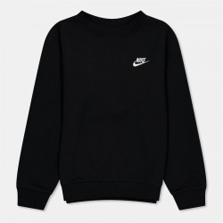 детска,поларена,блуза,разпродажба,nike,детски,блузи,детски,облекла,nike,sportswear,club,fleece,big,kids',sweatshirt,black