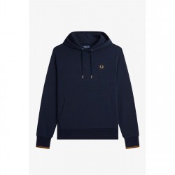 суичър,мъжки,ежедневни,облекла,мъжки,горнища,с,качулка,fred,perry,men's,logo,hoodie,navy,r63