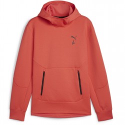 суичър,промоция,на,зимни,облекла,разпродажба,puma,мъжки,горнища,с,качулка,puma,logo,tech,hoody,sn99,active,red