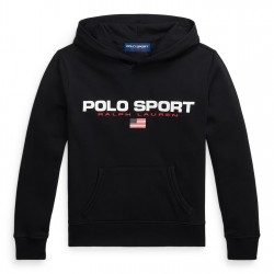 юношески,суичър,детски,облекла,polo,sport,by,ralph,lauren,logo,hoodie,juniors,polo,black