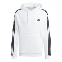 мъжки,суичър,adidas,essentials,fleece,3,stripes,hoodie,mens,white