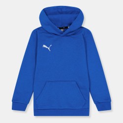 Суичър Puma teamGOAL Casuals Hoodie - Elec/Blu/Lem суичър,детски,горнища,с,качулка,puma,teamgoal,casuals,hoodie,elec,blu,lem