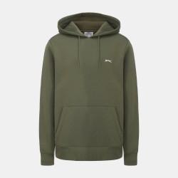 Мъжки суичър Slazenger Fleece Hoodie Mens - Khaki мъжки,суичър,мъжки,горнища,с,качулка,slazenger,fleece,hoodie,mens,khaki