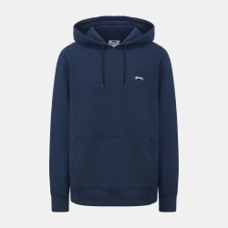 Мъжки суичър Slazenger Fleece Hoodie Mens - Steel Blue мъжки,суичър,мъжки,горнища,с,качулка,slazenger,fleece,hoodie,mens,steel,blue