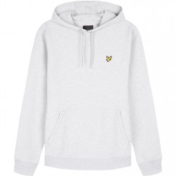 суичър,мъжки,ежедневни,облекла,lyle,and,scott,oth,basic,logo,hoodie,grey,marl,d24