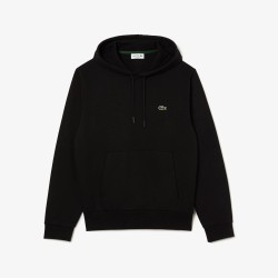 суичър,мъжки,горнища,с,качулка,lacoste,men,s,basic,over,the,head,hoodie,black,031