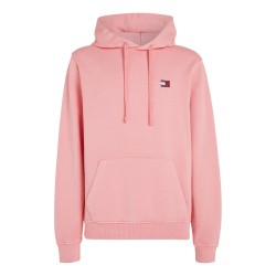 Суичър Tommy Jeans XS Badge Hoodie - Wash Pink TIC суичър,мъжки,ежедневни,облекла,мъжки,горнища,с,качулка,tommy,jeans,xs,badge,hoodie,wash,pink,tic