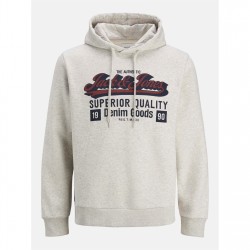 мъжки,суичър,мъжки,горнища,с,качулка,jack,and,jones,logo,hoodie,mens,white,melange