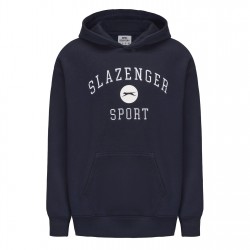 мъжки,суичър,мъжки,горнища,с,качулка,slazenger,fleece,large,logo,hoodie,mens,navy