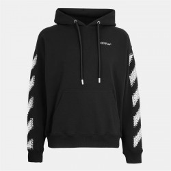 Суичър Off White Skate Hoodie Sn99 - Black-White суичър,мъжки,ежедневни,облекла,мъжки,горнища,с,качулка,off,white,skate,hoodie,sn99,black,white