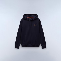 Мъжки суичър Napapijri Badge Hoodie Mens - Blue Marine мъжки,суичър,мъжки,горнища,с,качулка,napapijri,badge,hoodie,mens,blue,marine