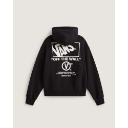 Vans Stockpile Hood Mens - Black/White мъжки,горнища,с,качулка,мъжки,ежедневни,облекла,vans,stockpile,hood,mens,black,white