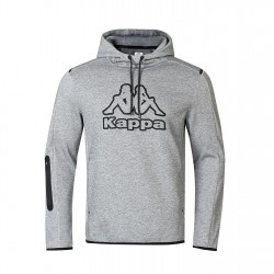 мъжки,суичър,разпродажба,kappa,мъжки,горнища,с,качулка,kappa,tech,fl,mens,sweat,pullover,hoody,grey,marl