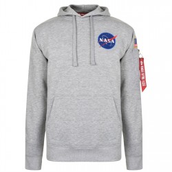 блуза,мъжки,ежедневни,облекла,мъжки,горнища,с,качулка,alpha,industries,hooded,sweatshirt,grey,heather