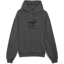 Суичър PUMA x Represent Mens Hoodie - Flat Dark Grey суичър,мъжки,ежедневни,облекла,мъжки,горнища,с,качулка,puma,x,represent,mens,hoodie,flat,dark,grey