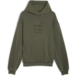 Суичър PUMA x Represent Mens Hoodie - Night Pine суичър,мъжки,ежедневни,облекла,мъжки,горнища,с,качулка,puma,x,represent,mens,hoodie,night,pine