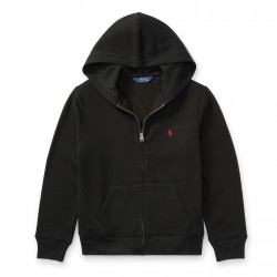 суичър,детски,облекла,polo,ralph,lauren,boy's,logo,full,zip,hoodie,polo,black