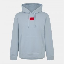 суичър,мъжки,ежедневни,облекла,мъжки,горнища,с,качулка,hugo,men's,over,the,head,hoodie,open,blue,483