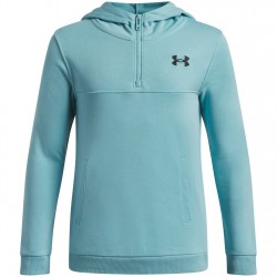 суичър,разпродажба,under,armour,детски,горнища,с,качулка,детски,3/4,панталони,детски,облекла,under,armour,kids',rival,quarter,zip,hoodie,blue,black