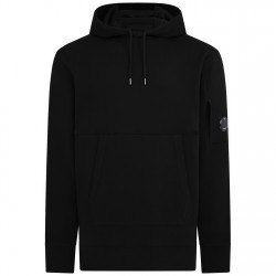 Суичър CP COMPANY Men's Micro Lens Over-the-head Hoodie - Black суичър,мъжки,ежедневни,облекла,мъжки,горнища,с,качулка,cp,company,men's,micro,lens,over,the,head,hoodie,black