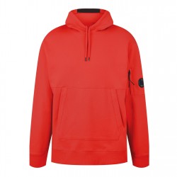 Суичър CP COMPANY Men's Micro Lens Over-the-head Hoodie - Poinciana 547 суичър,мъжки,ежедневни,облекла,мъжки,горнища,с,качулка,cp,company,men's,micro,lens,over,the,head,hoodie,poinciana,547
